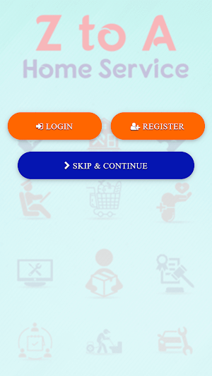 Z to A Home Service And Delivery Screenshot 0