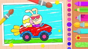 Kids Coloring Book Learn Draw Screenshot 1
