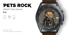 Rap | Pets Rock watch face Screenshot 0