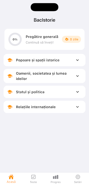 Bac Istorie Screenshot 0