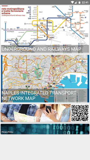 NAPLES METRO BUS MAP Screenshot 0