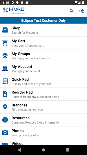HVAC MobileSales Screenshot 0