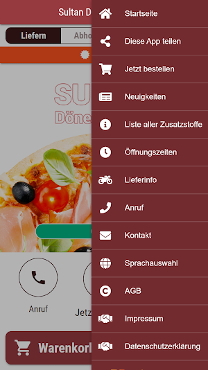 Sultan Döner and Pizza Screenshot 2