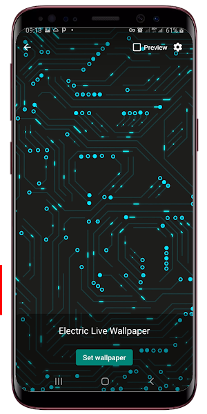 Electric Live Wallpaper Screenshot 1