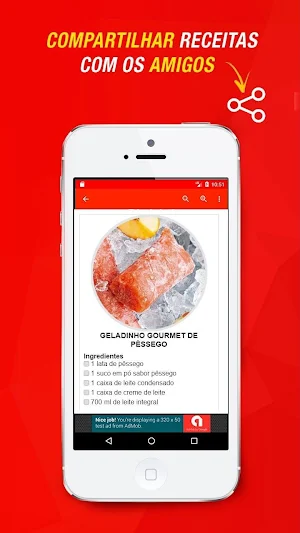 Receitas de Geladinho, Sacolé, Dindin Gourmet Screenshot 0