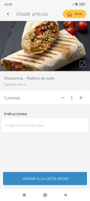 Optimus Shawarma - Valencia Screenshot 2