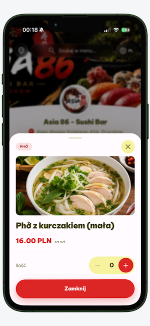 Asia 86 Sushi Screenshot 1
