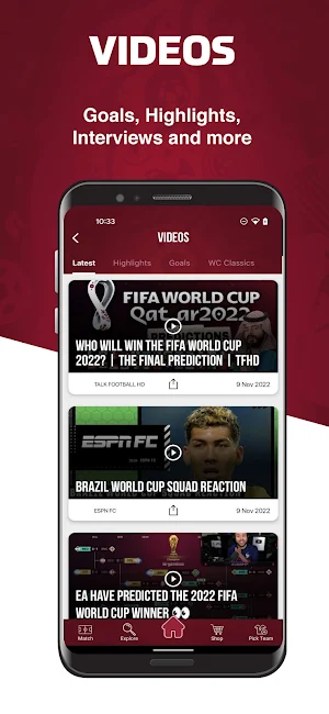 Fanzine Football - Live Scores Screenshot 3