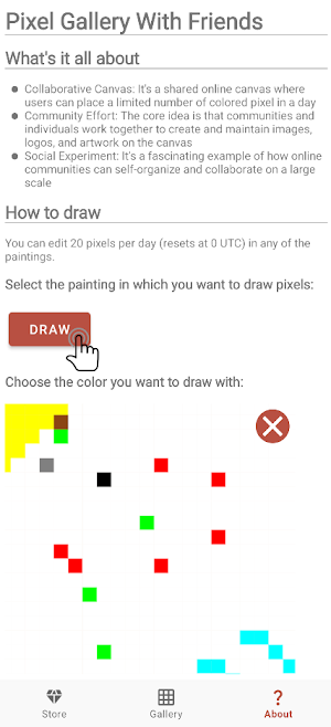 Pixel Gallery With Friends Screenshot 2
