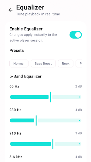 Music player Screenshot 2
