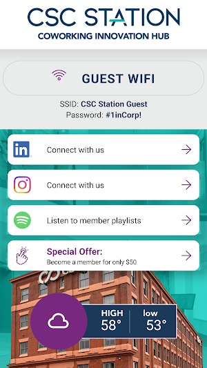 CSC Station Guest Screenshot 1