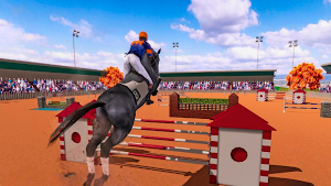 Horse Jumping Racing Champion Screenshot 1