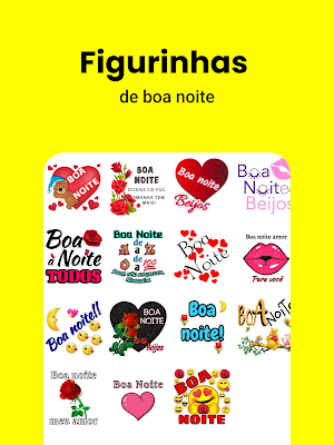 Figurinhas Bom dia e Boa noite Screenshot 3