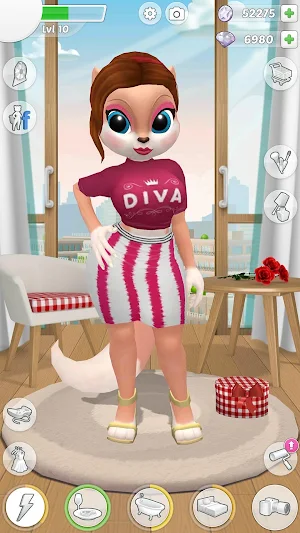 Kimmy Superstar: Talking Fashion Cat Screenshot 0