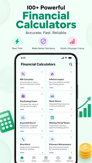 Financial Calculators + Screenshot 1