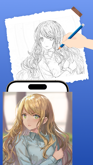 Draw Anime Sketch - AR Draw Screenshot 0