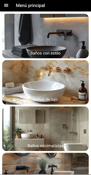 Baños modernos Screenshot 1