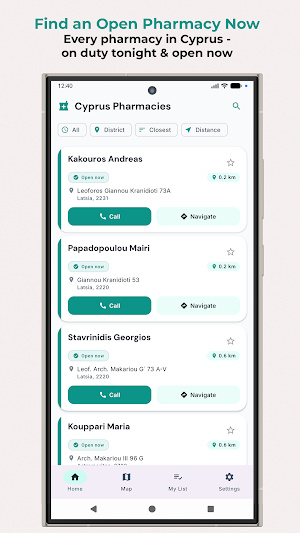 Cyprus Pharmacies Screenshot 0