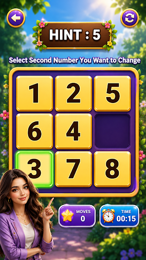 Number Arrange Puzzle Game Screenshot 3