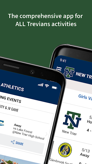 New Trier Athletics Screenshot 1