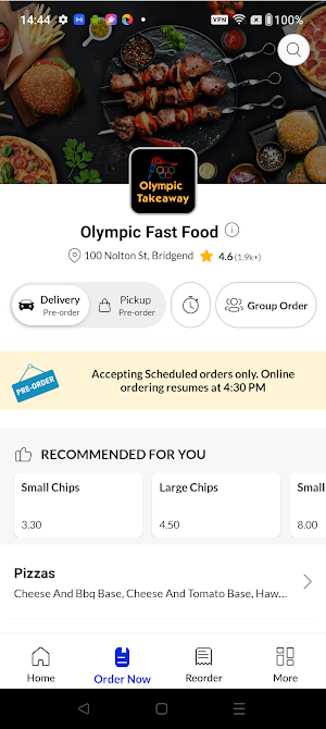 Olympic Fast Food Screenshot 1