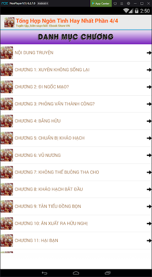 Tổng Hợp Ngôn Tình Hay Nhất 4/4 Screenshot 3