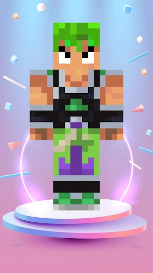Broly Skin for Minecraft Screenshot 2