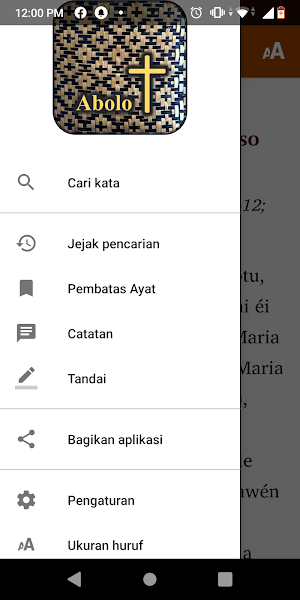 Abolo Bible Screenshot 0