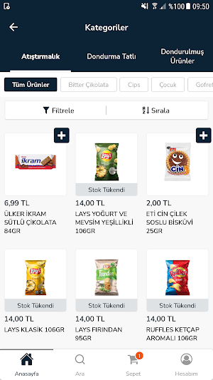 Kahta Online Market Screenshot 1