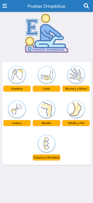 Testes Ortopédicos Screenshot 0