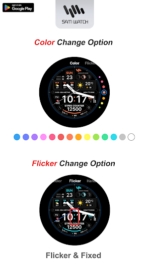 SamWatch Active Analog Screenshot 3