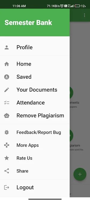 Semester Bank Screenshot 1