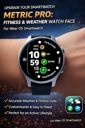Metric Pro: Fitness & Weather Screenshot 0