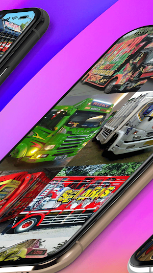 Wallpaper Truk Oleng Bergerak Screenshot 2