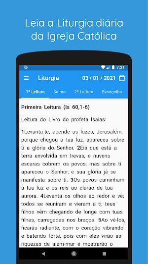 Liturgia Diária - Igreja Católica Screenshot 0