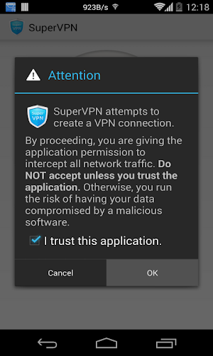 SuperVPN Pro Screenshot 0