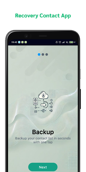 Recovery Contact App Screenshot 2