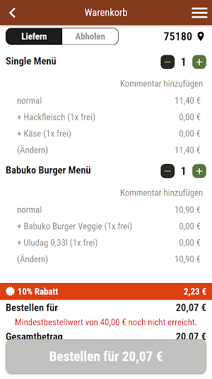 Pizzeria Grillhaus Ochsen Screenshot 1