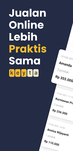 Keyta - Bisnis & Pengiriman Screenshot 0