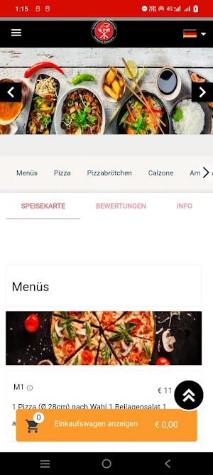 Restaurant Schützenhaus Screenshot 1