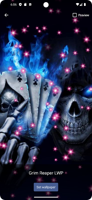 Grim Reaper live wallpaper Screenshot 1