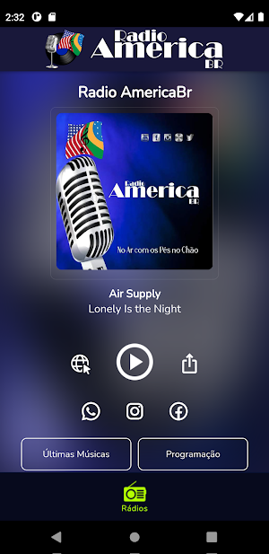 Radio AmericaBR Screenshot 0