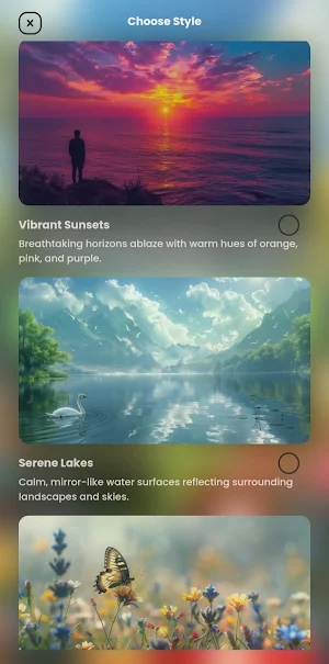 AI Nature Wallpaper App Screenshot 1