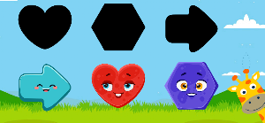 Learn Shapes by Kids Puzzle Screenshot 1