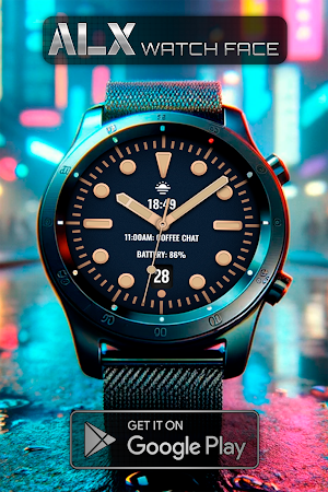 ALX20 Analog Watch Face Screenshot 2