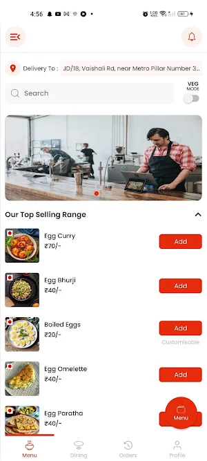 Onap - Food Delivery Screenshot 1