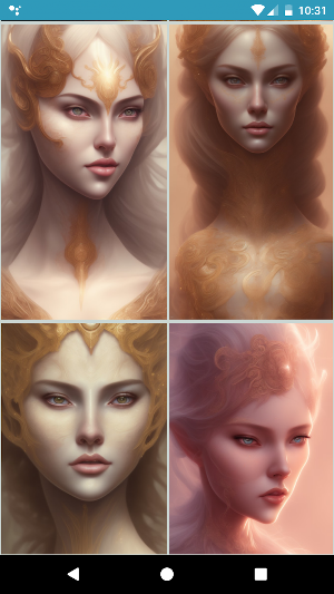 Wallpaper: classic elf girls Screenshot 2