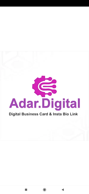 ADAR Digital Business Bio Link Screenshot 0