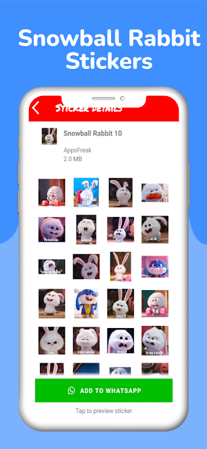 Easter Bunny Stickers Screenshot 3