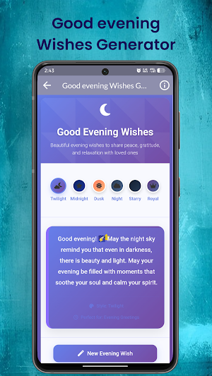 Good evening images & wishes Screenshot 2